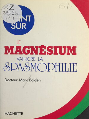 cover image of Le magnésium